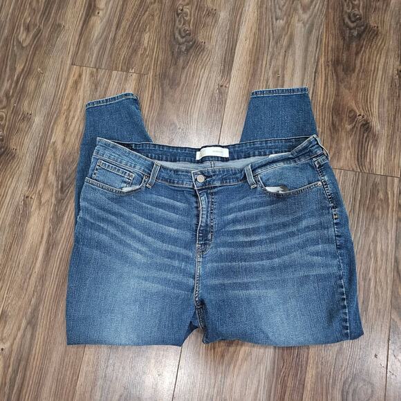 Signature by Levi Strauss & Co. Gold Label Women's Modern Skinny Jeans 36X28 - Picture 3 of 8